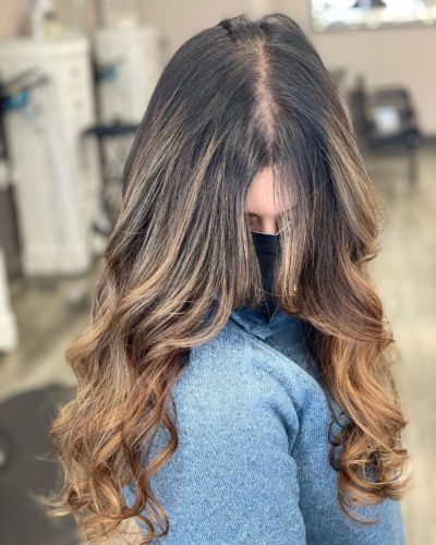 shadow root balayage