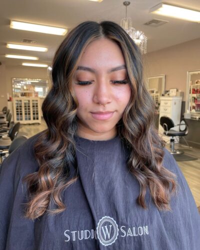 balayage hair color