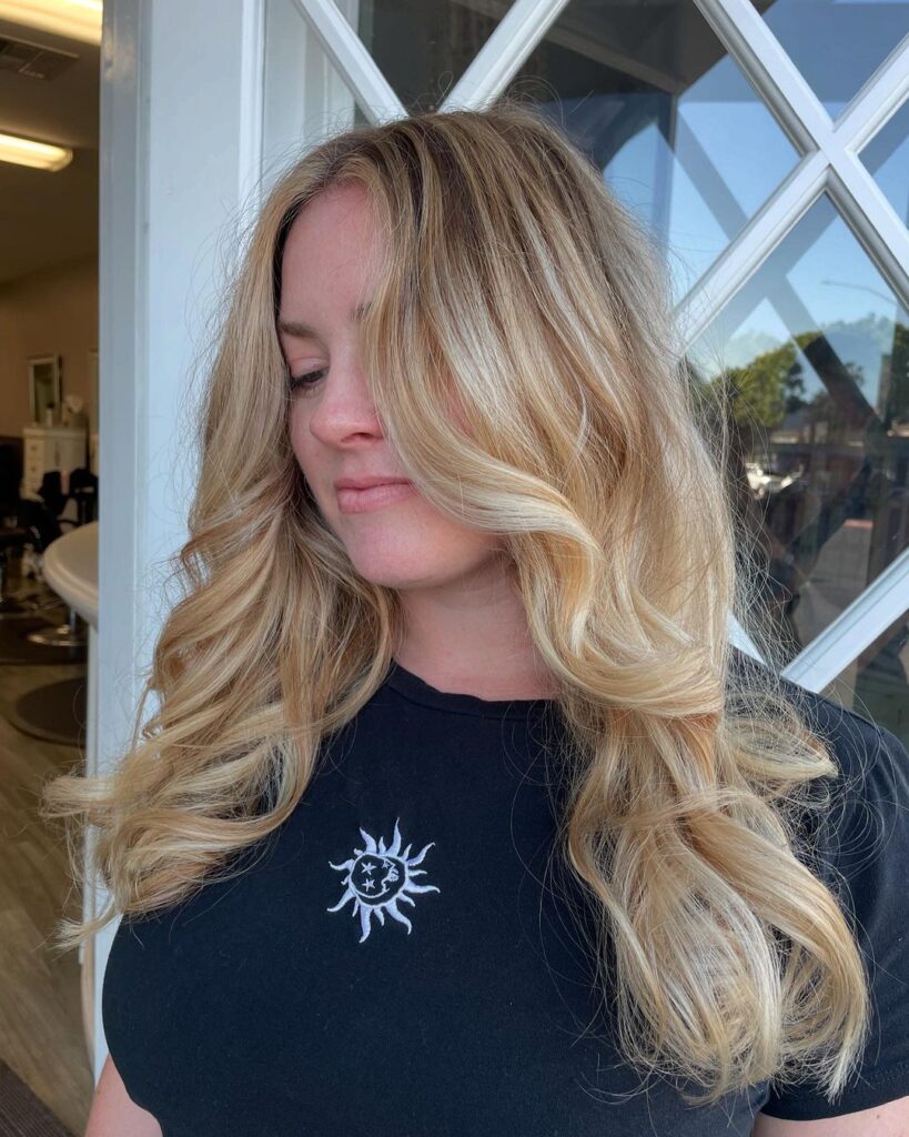 summer sunkissed blonde